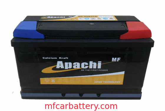 Batterie de la voiture 100 OH MF60038, batterie 12V automatique exempte d'entretien